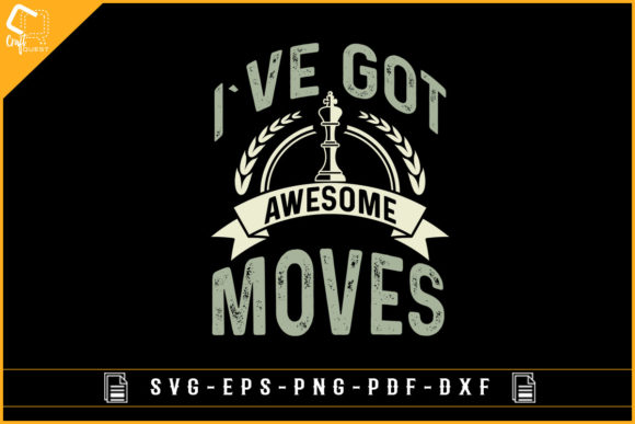 Awesome Moves Chess SVG for Creative Projects