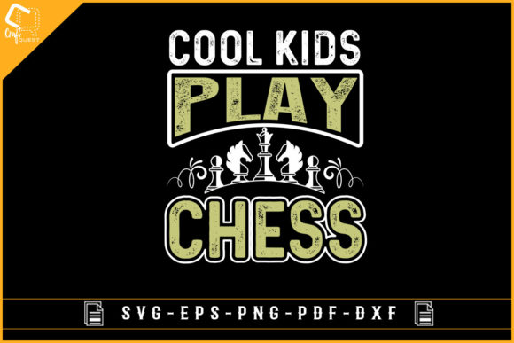 Cool Kids Play Chess: A Unique Gaming T-Shirt