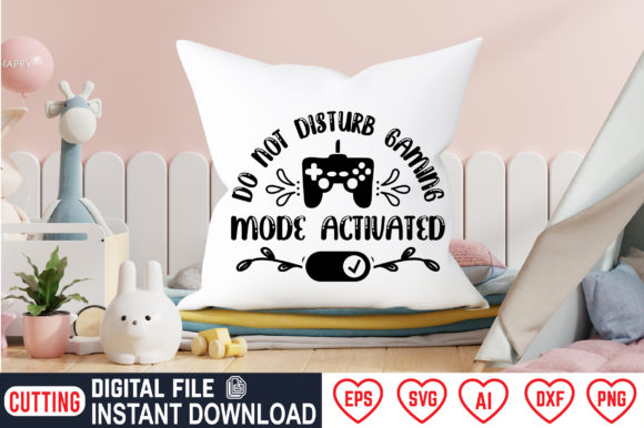 Do Not Disturb Gaming Mode Activated: A Versatile Design for Creative Projects
