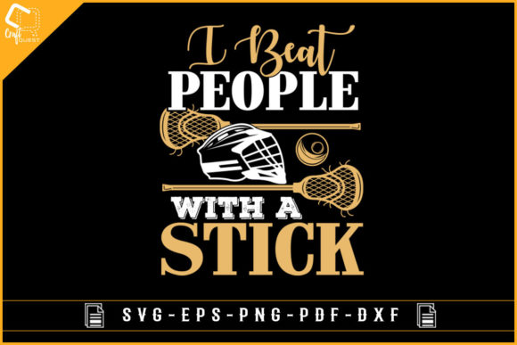 Funny Lacrosse T-shirt Design for Game Enthusiasts