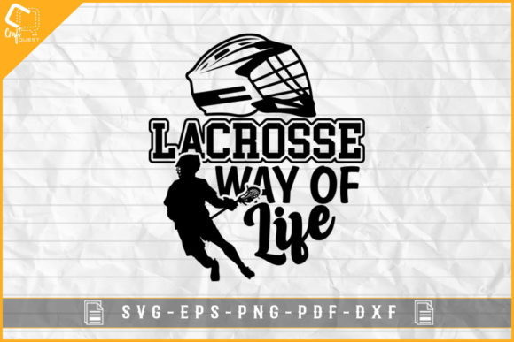 Lacrosse Way of Life Gaming Sublimation: A Versatile Design for Enthusiasts
