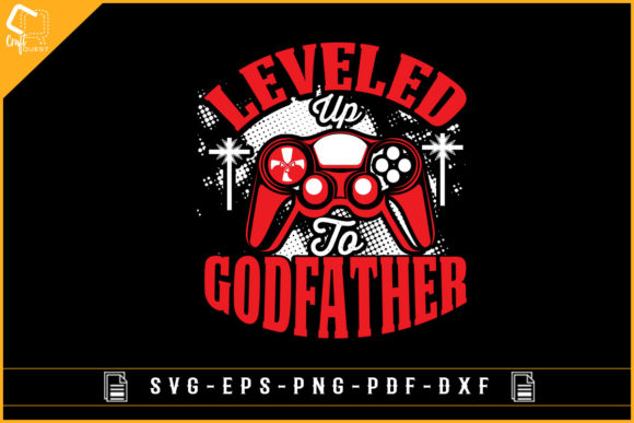 Leveled Up Go Godfather Funny Gaming: A Creative and Versatile Design Solution