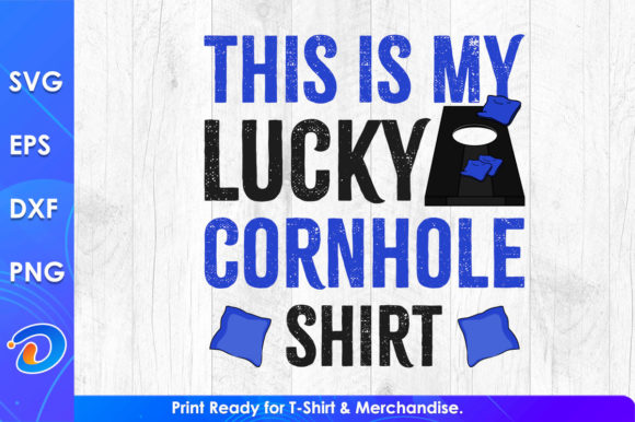 My Lucky Cornhole Gaming Shirt: A Fun Design
