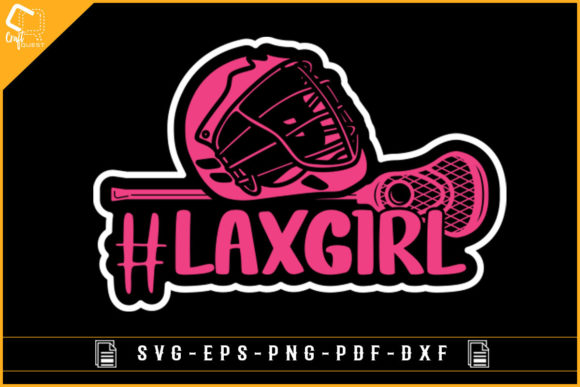 Unlock Your Creativity with Laxgirl Lacrosse Gaming Sublimation SVG and Craft Design Files